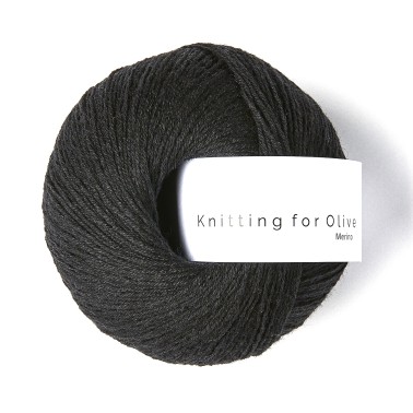 Merino Licorice RMS Knitting for Olive (black)